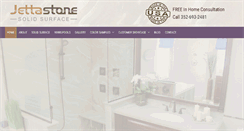 Desktop Screenshot of jettastone.com