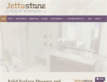 Tablet Screenshot of jettastone.com